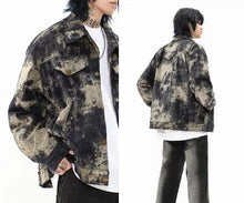 Load image into Gallery viewer, Tie-Dye Corduroy Pocket Jacket
