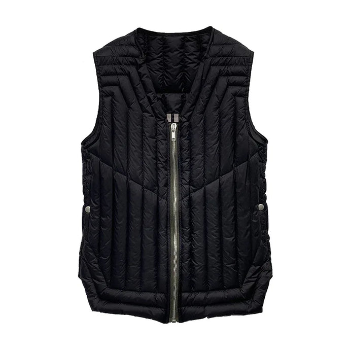 Ribbed Zipper Vest-Modern Baby Las Vegas