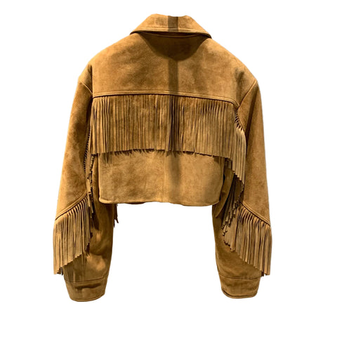 Suede Tassel Jacket-Modern Baby Las Vegas