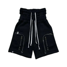 Load image into Gallery viewer, Double- Waist Patch Shorts
