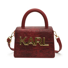 Load image into Gallery viewer, Gold Letter Handbag
