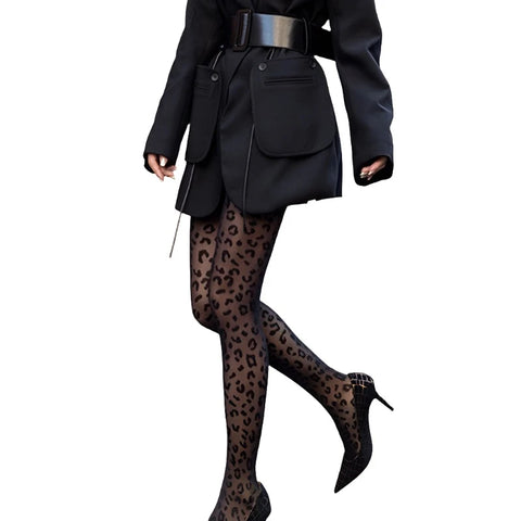 Vintage Leopard Print Stockings-Modern Baby Las Vegas