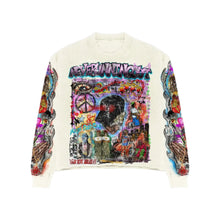 Load image into Gallery viewer, Colored Painted  Long Sleeve Printed Top
