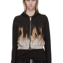 Load image into Gallery viewer, Tie-Dye Flame Sweat Jacket
