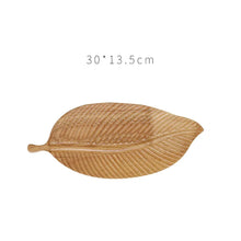 Load image into Gallery viewer, Wooden Leaf Tray
