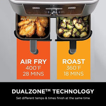 Load image into Gallery viewer, Ninja 10-Quart 6-in-1 Dual XL 2-Basket Air Fryer
