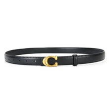Load image into Gallery viewer, Letter C Leather Belt
