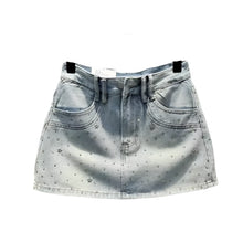 Load image into Gallery viewer, Speckled Denim Skirt
