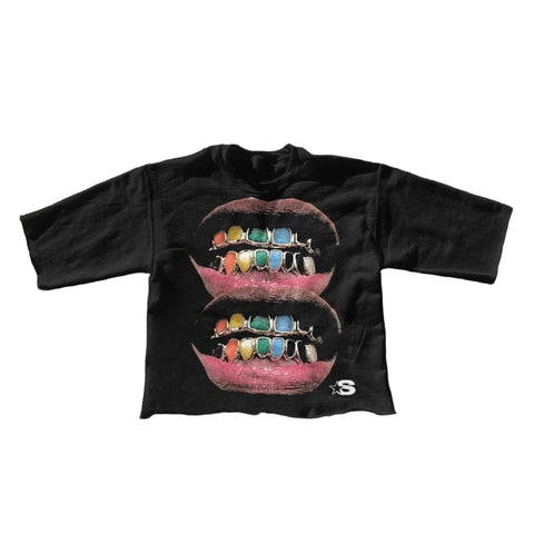 Teeth Graphic T-Shirt-Modern Baby Las Vegas