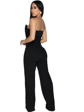 Load image into Gallery viewer, Asymmetric Gold Button Jumpsuit
