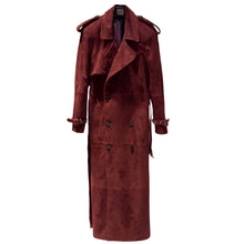 Load image into Gallery viewer, Long Suede Coat-Modern Baby Las Vegas
