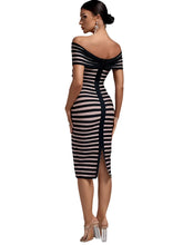 Load image into Gallery viewer, Striped Midi Dress
