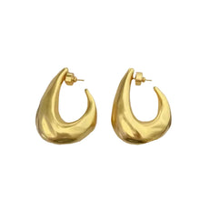 Load image into Gallery viewer, Vintage Gold-Plated Earrings
