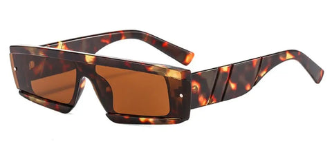 Vintage Rectangular Sunglasses-Modern Baby Las Vegas