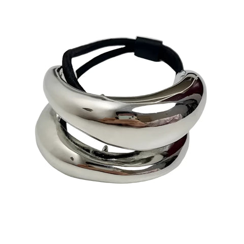 Double-layer Metal Hair Clip-Modern Baby Las Vegas