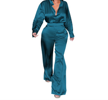 Load image into Gallery viewer, Satin Pant Set
