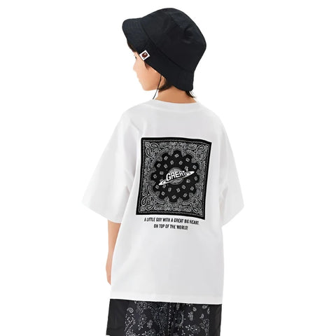 Daddy And Me Space Bandana Top-Modern Baby Las Vegas