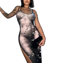 Load image into Gallery viewer, Y2K Water Droplet Figure Dress
