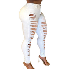 Load image into Gallery viewer, Stretch Ripped Jeggings
