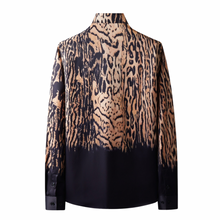 Load image into Gallery viewer, Leopard Black Ombre Top
