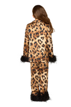 Load image into Gallery viewer, Family Matching Fur-Trim Pajama Set
