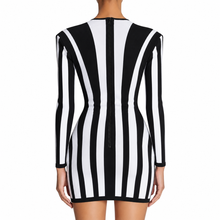 Load image into Gallery viewer, Striped Circle Bralette Dress
