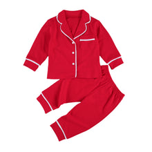 Load image into Gallery viewer, Solid Lined Pajama Set - Modern Baby Las Vegas 
