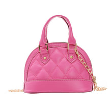 Load image into Gallery viewer, Leather Mini Quilted Chain Bag - Modern Baby Las Vegas 
