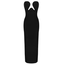Load image into Gallery viewer, Long Strapless Backless Split Dress - Modern Baby Las Vegas 

