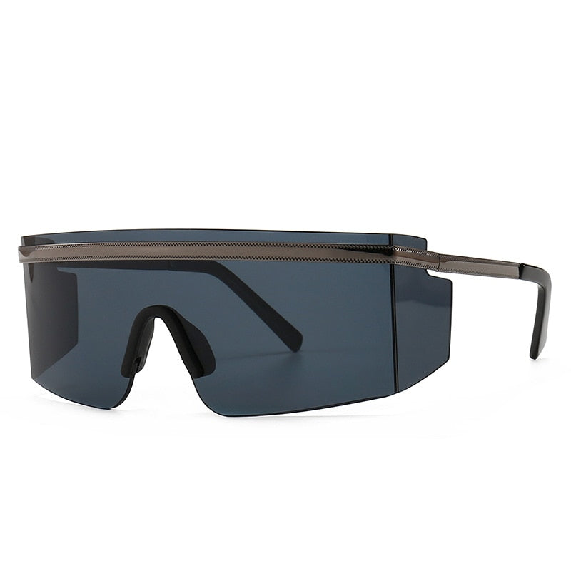 Single Gold Line Goggle Sunglasses - Modern Baby Las Vegas 