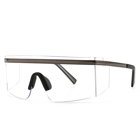 Single Gold Line Goggle Sunglasses-Modern Baby Las Vegas