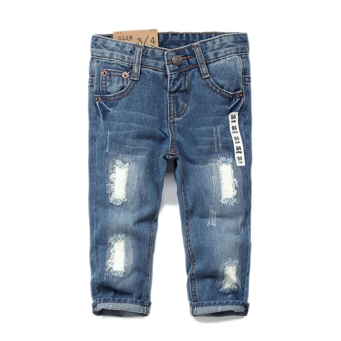 ripped denim jeans- modern baby las vegas