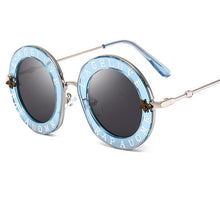 Load image into Gallery viewer, Retro Round Letter Frame Sunglasses - Modern Baby Las Vegas 
