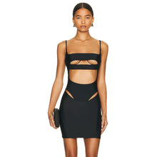 Load image into Gallery viewer, Hollow Out Bandage Bralette Dress
