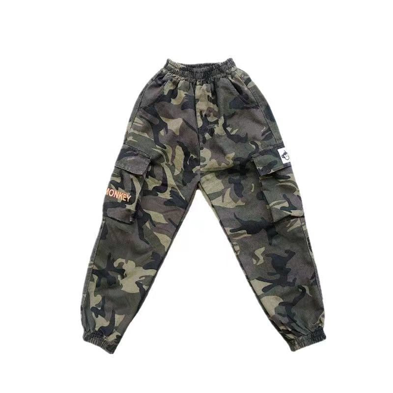 Camouflage Pocket Cargo Pants