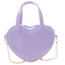 Load image into Gallery viewer, Heart Shaped Chain Shoulder Bag

