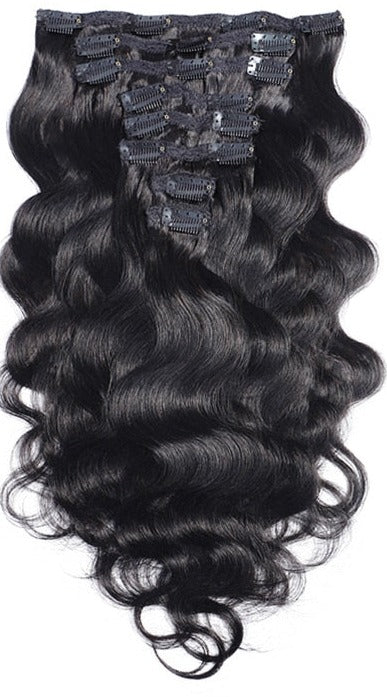 8 Piece Clip-In Human Hair Extensions