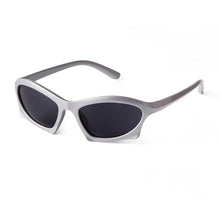 Load image into Gallery viewer, Futuristic Silver Mirrored Sunglasses - Modern Baby Las Vegas 
