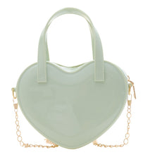 Load image into Gallery viewer, Heart Shaped Chain Shoulder Bag
