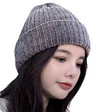 Load image into Gallery viewer, Plush Chenille Beanie Hat
