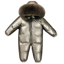 Load image into Gallery viewer, Padded Fur Hooded Snowsuit Collection - Modern Baby Las Vegas 
