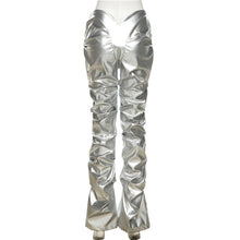 Load image into Gallery viewer, Leather Irregular Shape Trousers - Modern Baby Las Vegas 
