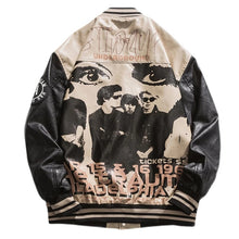Load image into Gallery viewer, Vintage Baseball Leather Bomber Jacket - Modern Baby Las Vegas 
